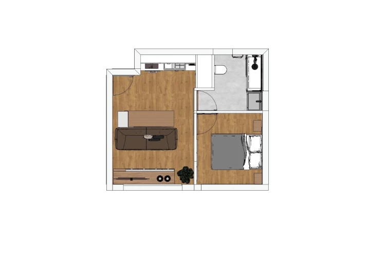 Apartamento para Venda em Darque Planta 1