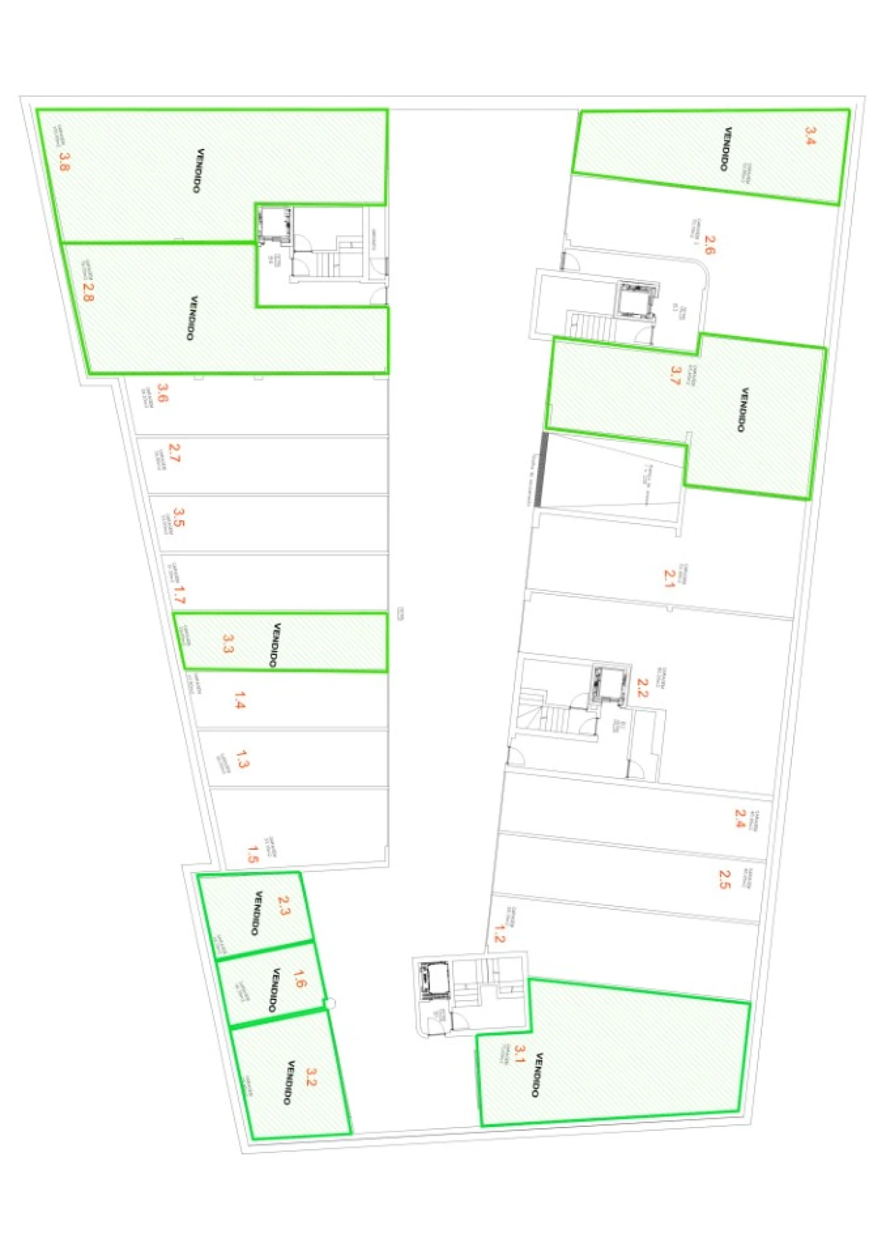 Apartamento T3 para Venda em Santa Maria Maior e Monserrate e Meadela Planta 4
