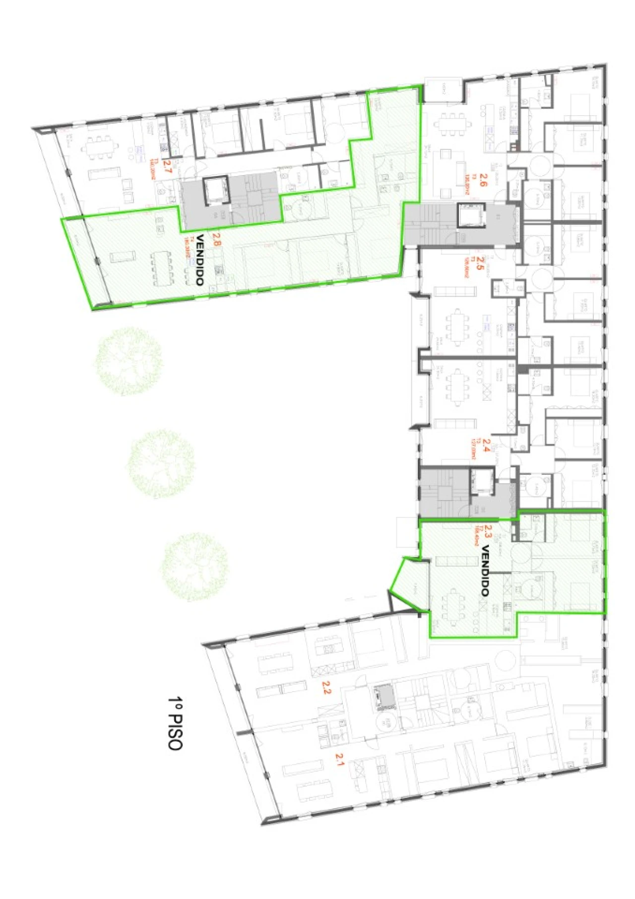 Apartamento T3 para Venda em Santa Maria Maior e Monserrate e Meadela Planta 2