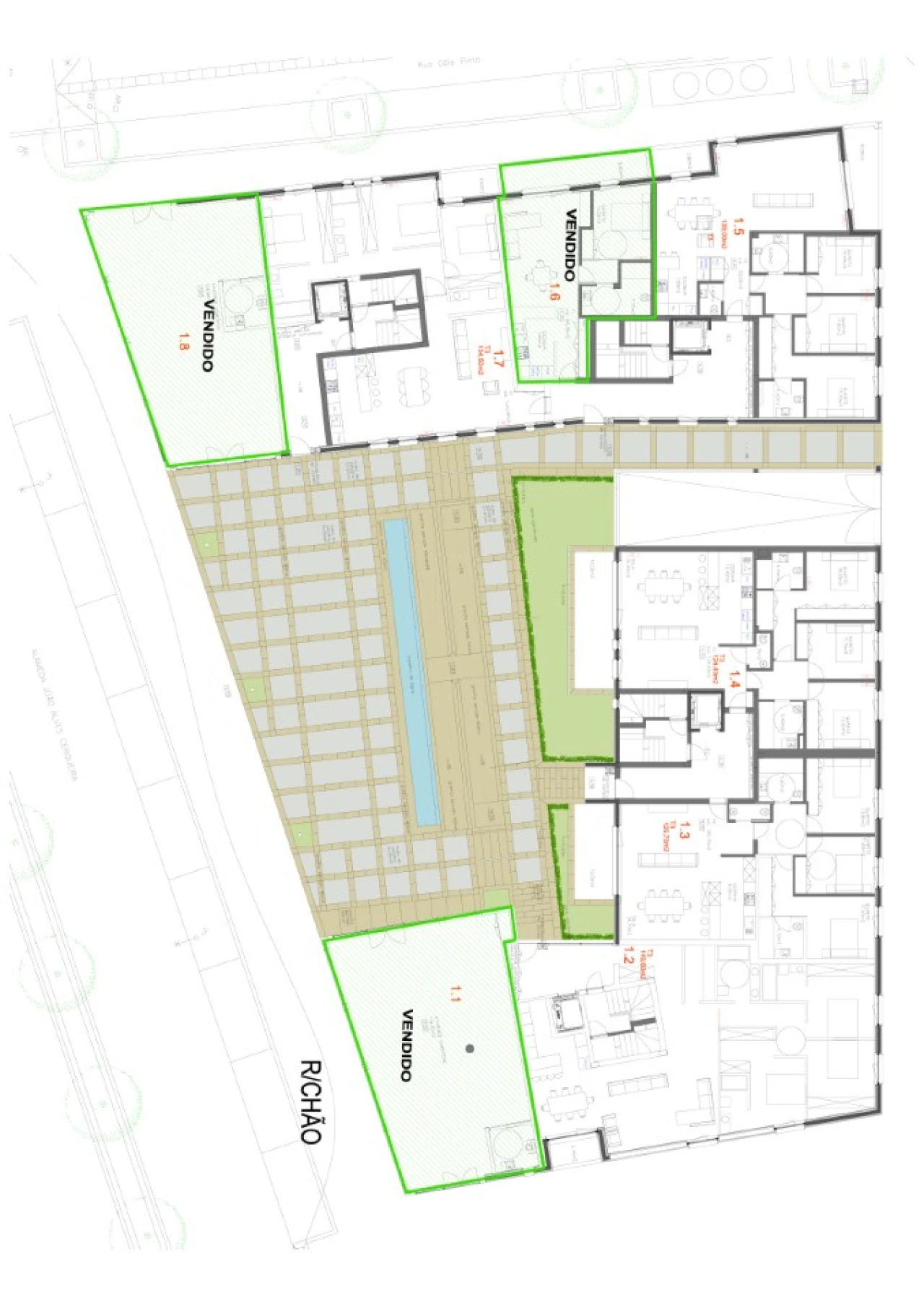 Apartamento T3 para Venda em Santa Maria Maior e Monserrate e Meadela Planta 3