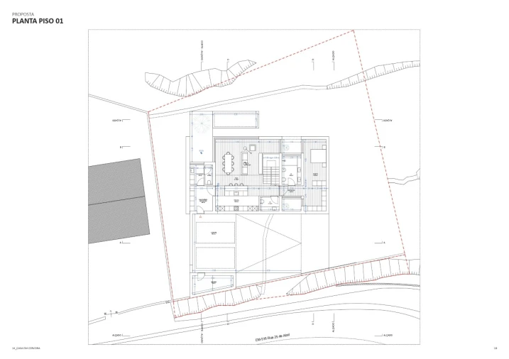 Moradia T3 para Venda em Loivo Planta 1
