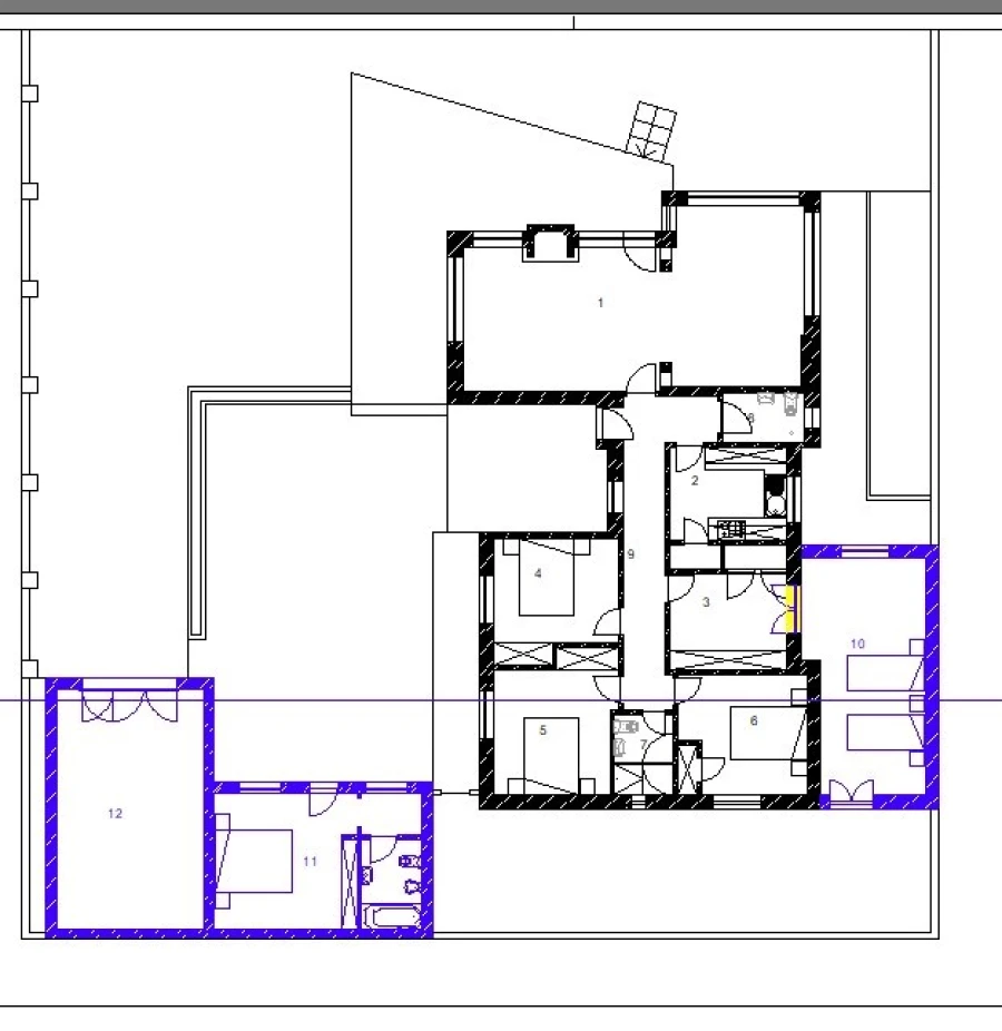 Moradia T5 para Venda em Ancora Planta 1