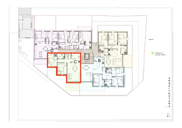 Apartamento T2 para Venda em Monção e Troviscoso Planta 1