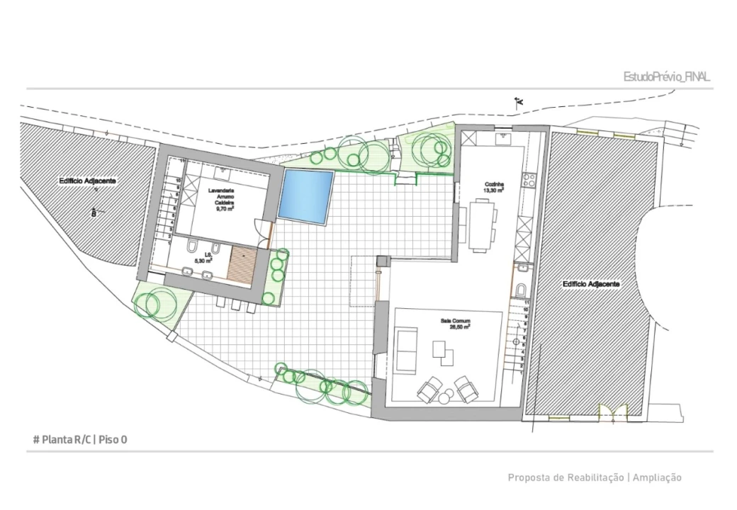 Moradia T3 para Venda em Lanhelas Planta 2