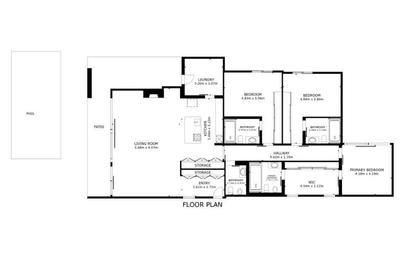 Moradia T3 para Venda em Sopo Planta 1