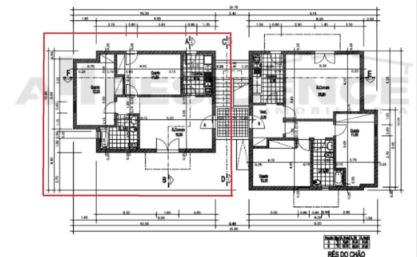 Apartamento T2 para Venda em Algoz e Tunes Planta 2