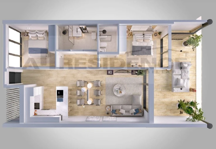 Apartamento T2 para Venda em Albufeira e Olhos de Água Foto 20