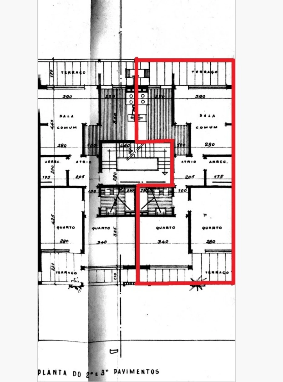 Apartamento T2 para Venda em Loule (São Clemente) Planta 1