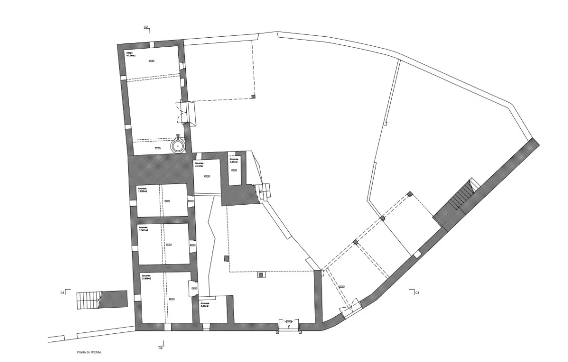 Moradia para Venda em Vila Cova e Feitos Planta 6