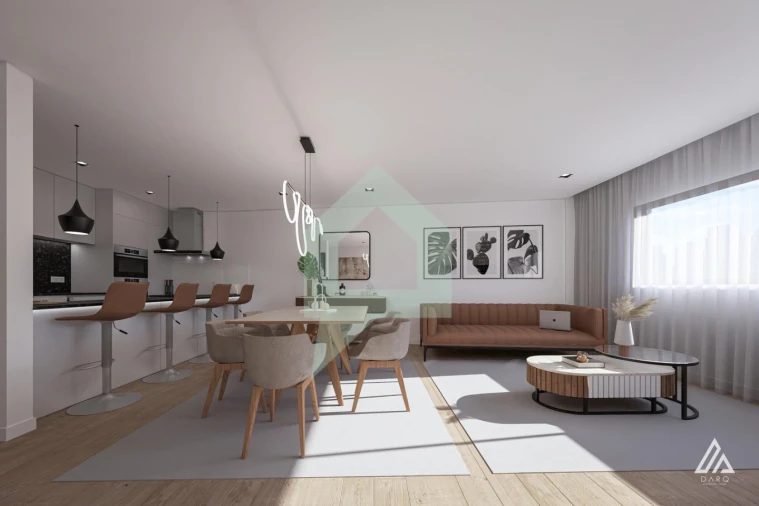 Apartamento T1 para Venda em Palmeira de Faro e Curvos Foto 13