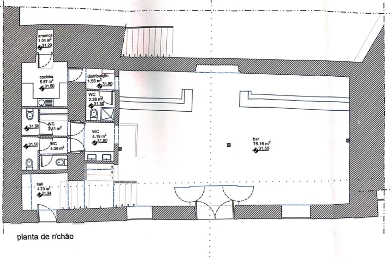 Loja para Arrendamento em Barcelos, V.Boa, V.Frescainha Planta 1