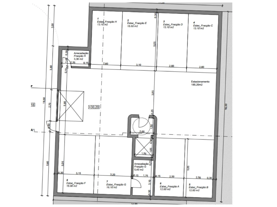 Apartamento T2 para Venda em Caldas da Rainha - Santo Onofre e Serra do Bouro Planta 2