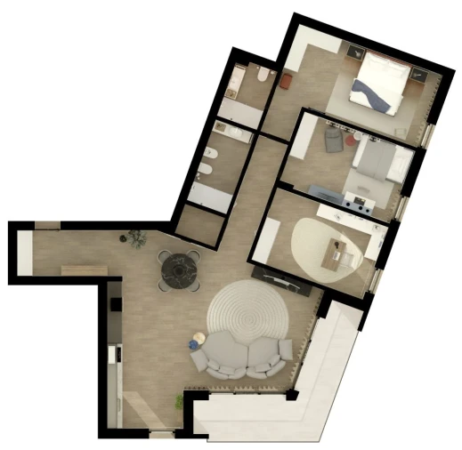 Apartamento T2 para Venda em Leiria, Pousos, Barreira e Cortes Planta 1