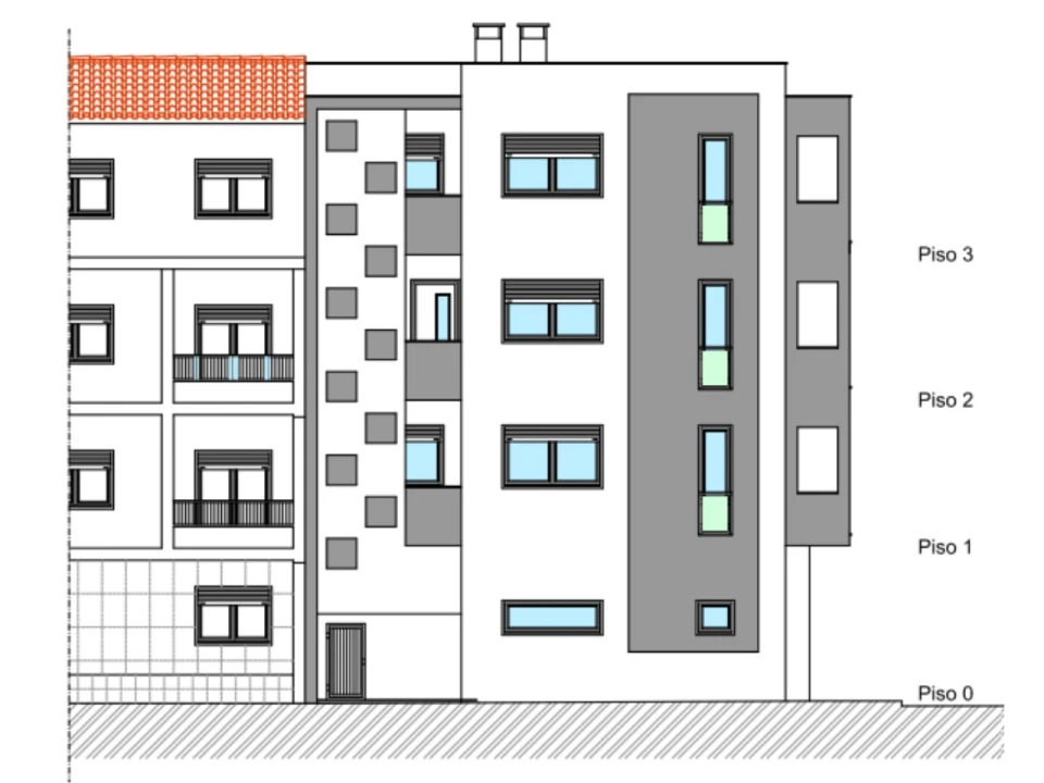 Apartamento T2 para Venda em Nossa Senhora do Pópulo, Coto e São Gregório Planta 4