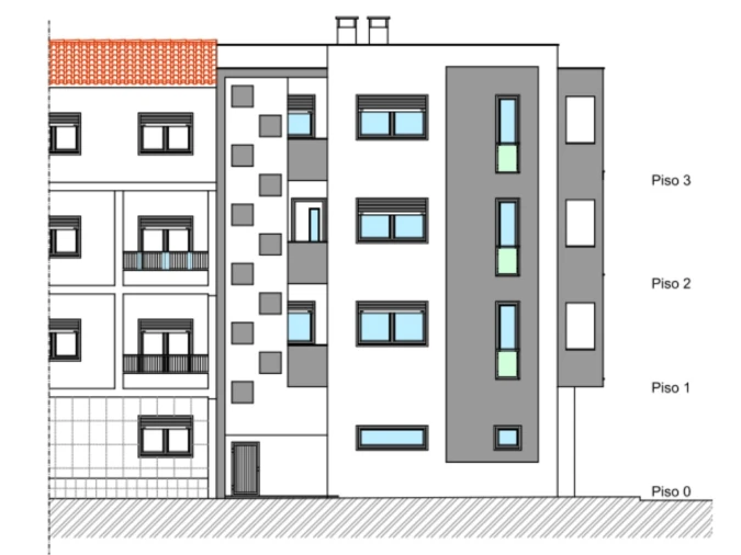 Apartamento T2 para Venda em Nossa Senhora do Pópulo, Coto e São Gregório Planta 4