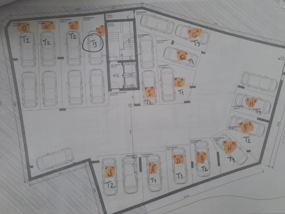 Apartamento T3 para Venda em Leiria, Pousos, Barreira e Cortes Planta 2