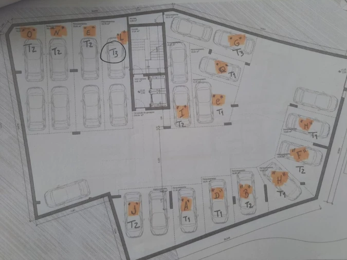 Apartamento T3 para Venda em Leiria, Pousos, Barreira e Cortes Planta 2