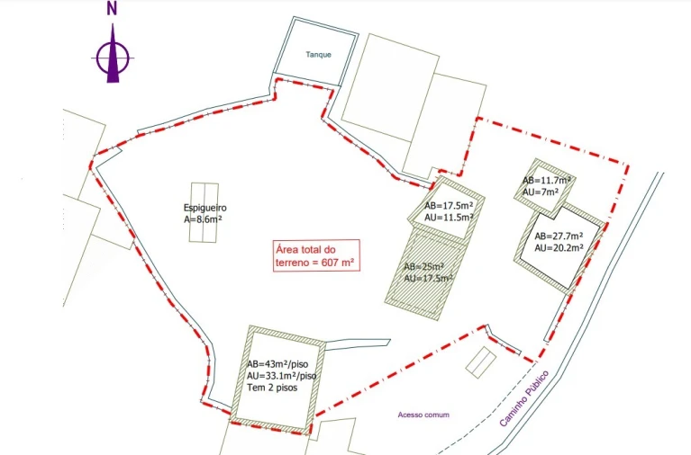 Terreno para Venda em Tangil Planta 1