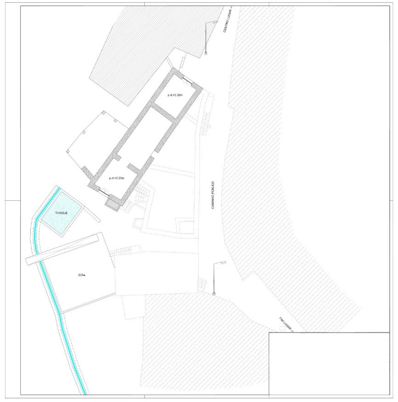 Moradia T3 para Venda em Ruivães e Campos Planta 2