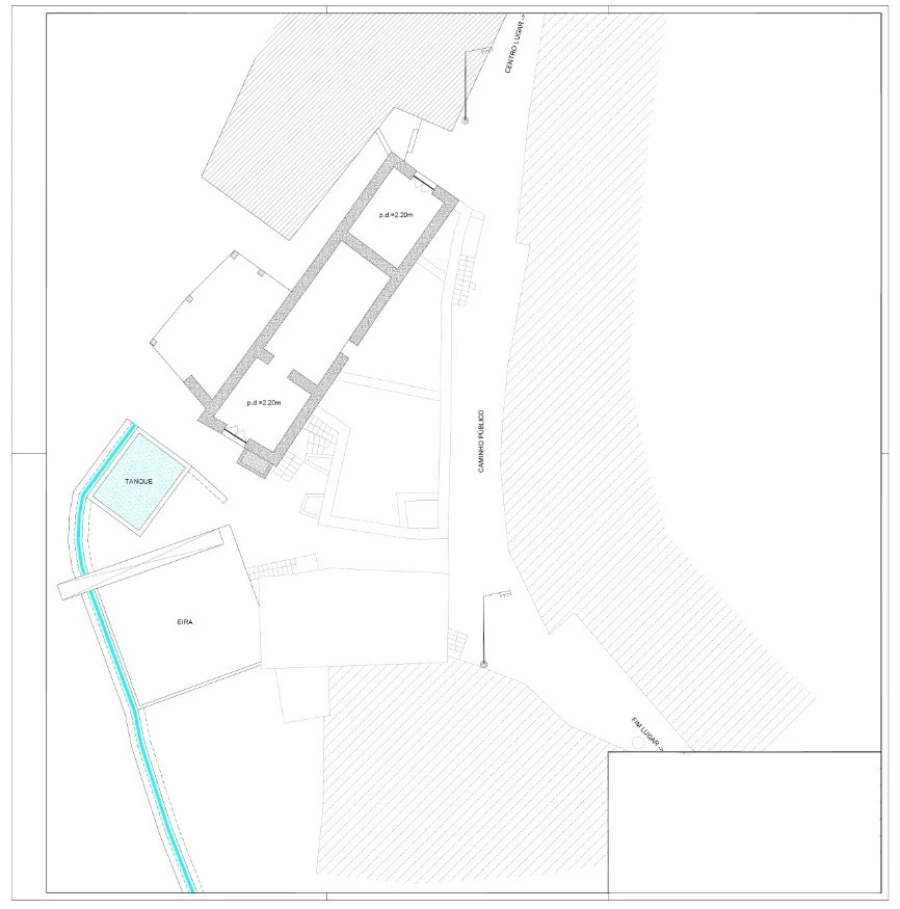 Moradia T3 para Venda em Ruivães e Campos Planta 2