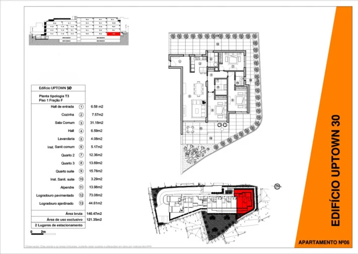 Apartamento T3 para Venda em Machico Planta 1