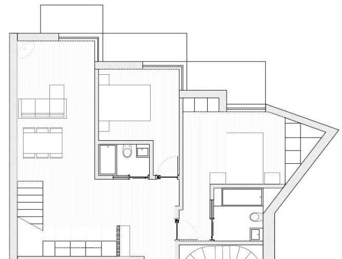 Apartamento T2 para Venda em Bonfim Planta 1