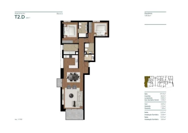 Apartamento T2 para Venda em Funchal (Santa Luzia)