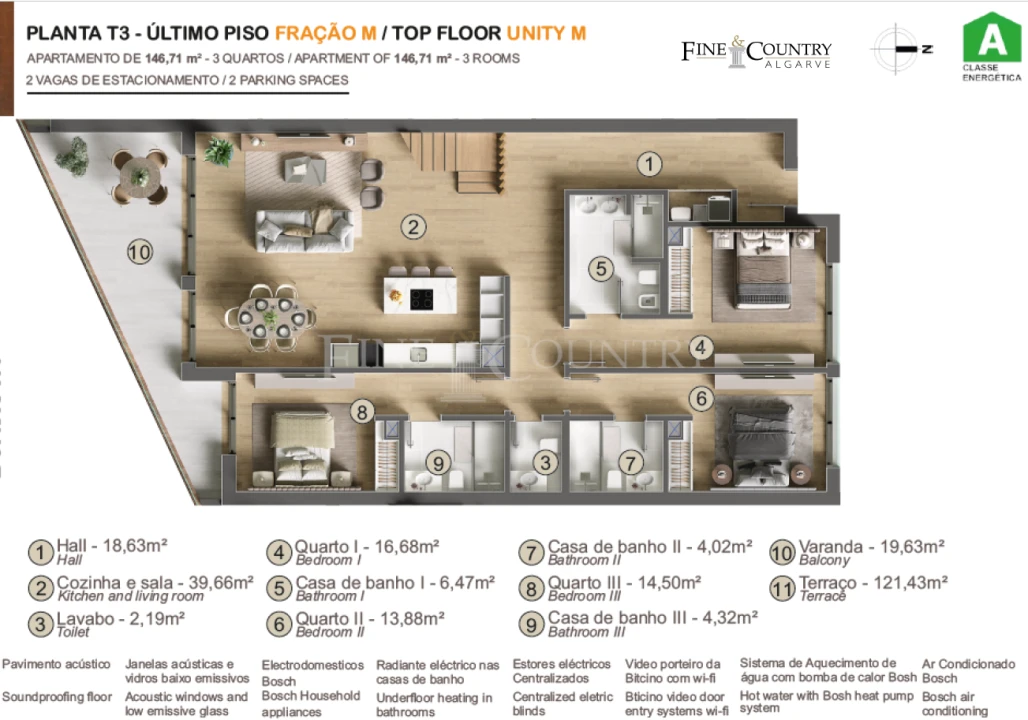 Apartamento T3 para Venda em Tavira (Santa Maria e Santiago) Foto 18