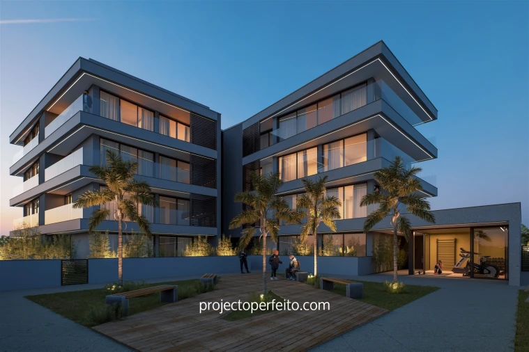 Apartamento T1 para Venda em São Felix da Marinha Foto 17