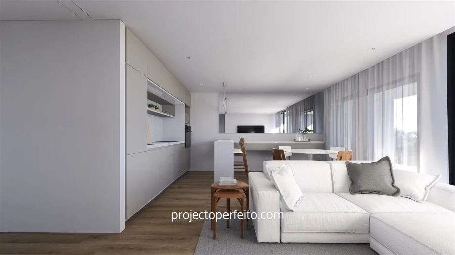 Apartamento T1 para Venda em São Felix da Marinha Foto 7