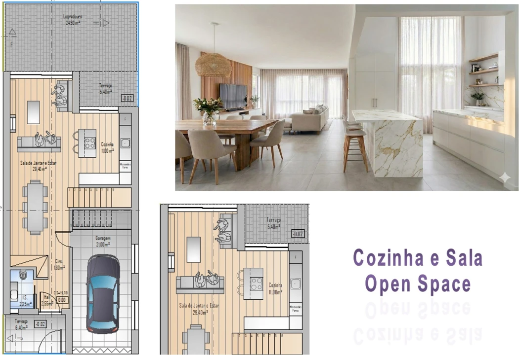 Moradia T3 para Venda em Quelfes Foto 2