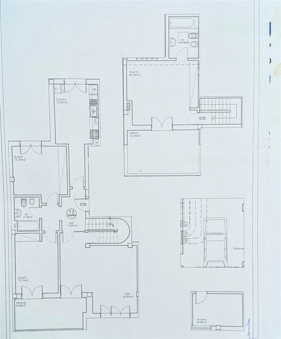 Apartamento T3 para Venda em São Bernardo Foto 12
