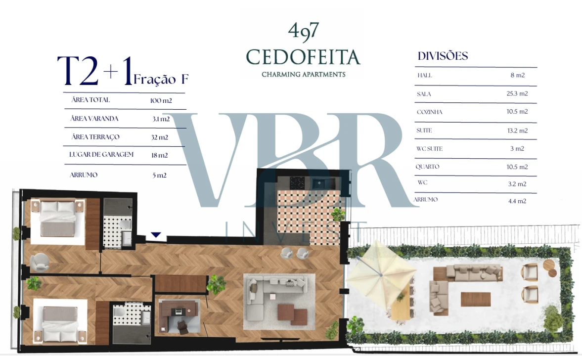Apartamento T2 para Venda em Cedofeita, Santo Ildefonso, Sé, Miragaia, São Nicolau e Vitória Foto 6