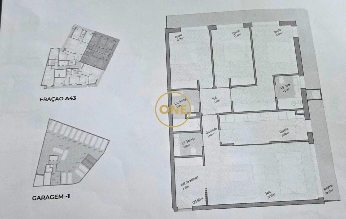 Apartamento T3 para Venda em Bougado (São Martinho e Santiago) Foto 14