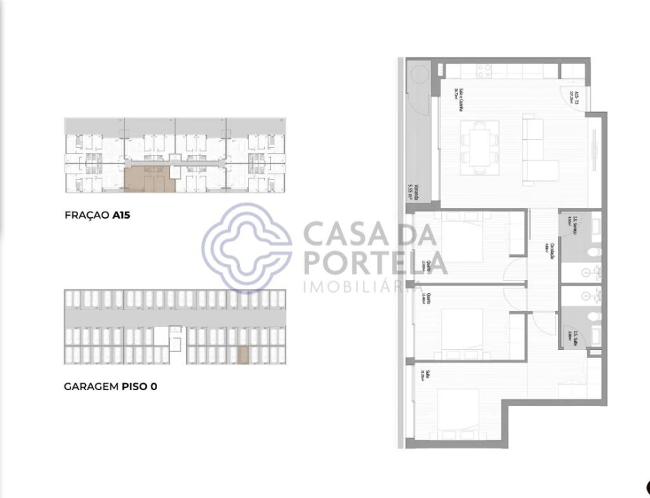 Apartamento T3 para Venda em Fânzeres e São Pedro da Cova Foto 15