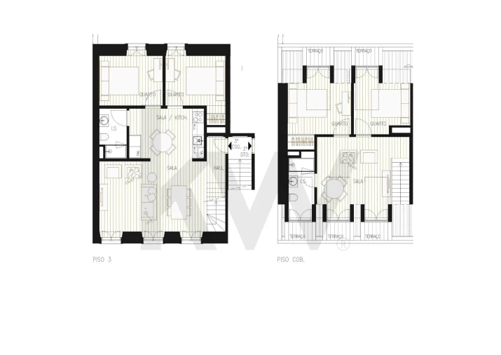 Apartamento T4 para Arrendamento em São Vicente Foto 36
