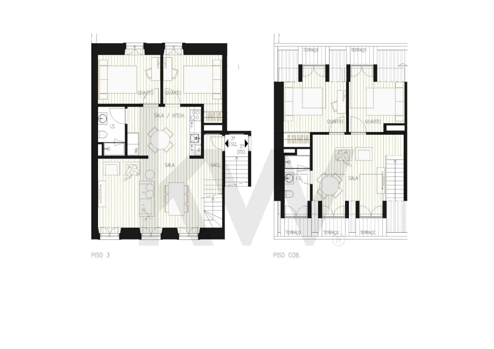 Apartamento T4 para Arrendamento em São Vicente Foto 36