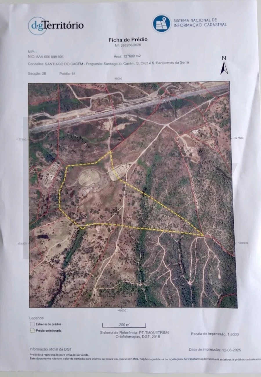 Terreno para Venda em Santiago do Cacém, Santa Cruz e São Bartolomeu da Serra Foto 14
