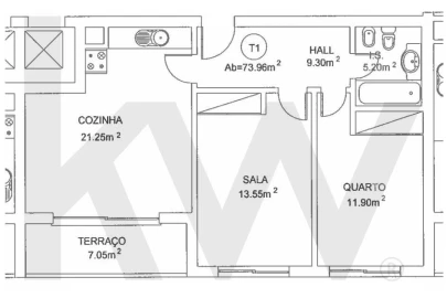 Apartamento T2 para Venda em Silves