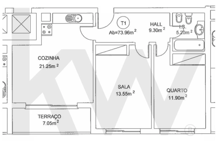 Apartamento T2 para Venda em Silves Foto 25