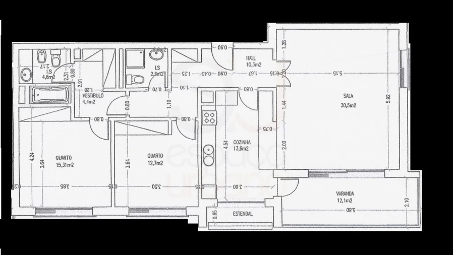 Apartamento T2 para Venda em Armação de Pera Foto 26