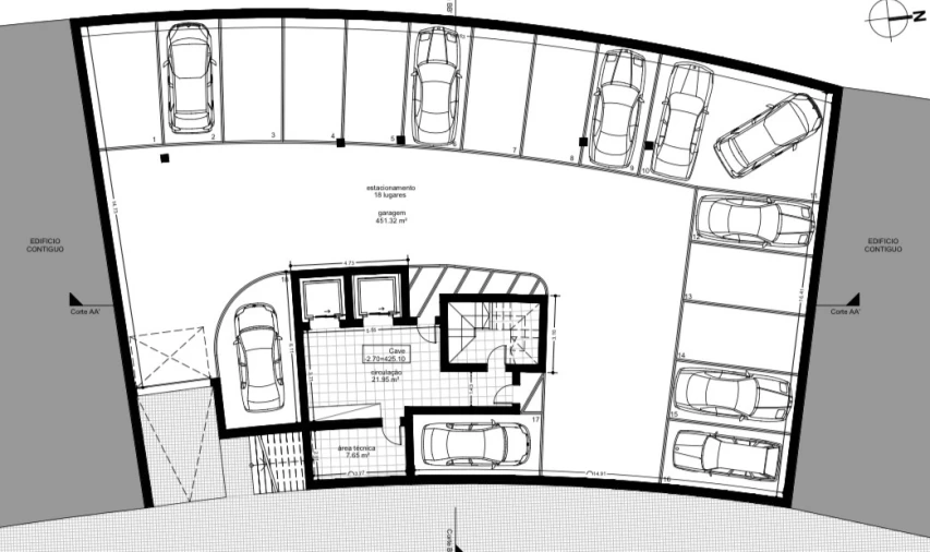 Apartamento T3 para Venda em Repeses e São Salvador Planta 1