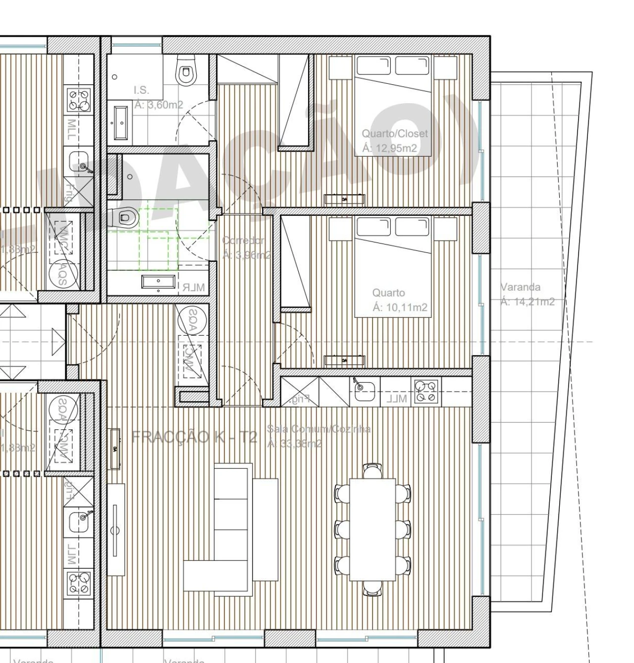 Apartamento T2 para Venda em Valença, Cristelo Covo e Arão Foto 15