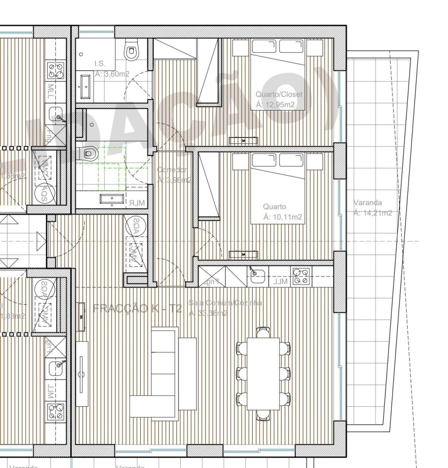 Apartamento T2 para Venda em Valença, Cristelo Covo e Arão Foto 15
