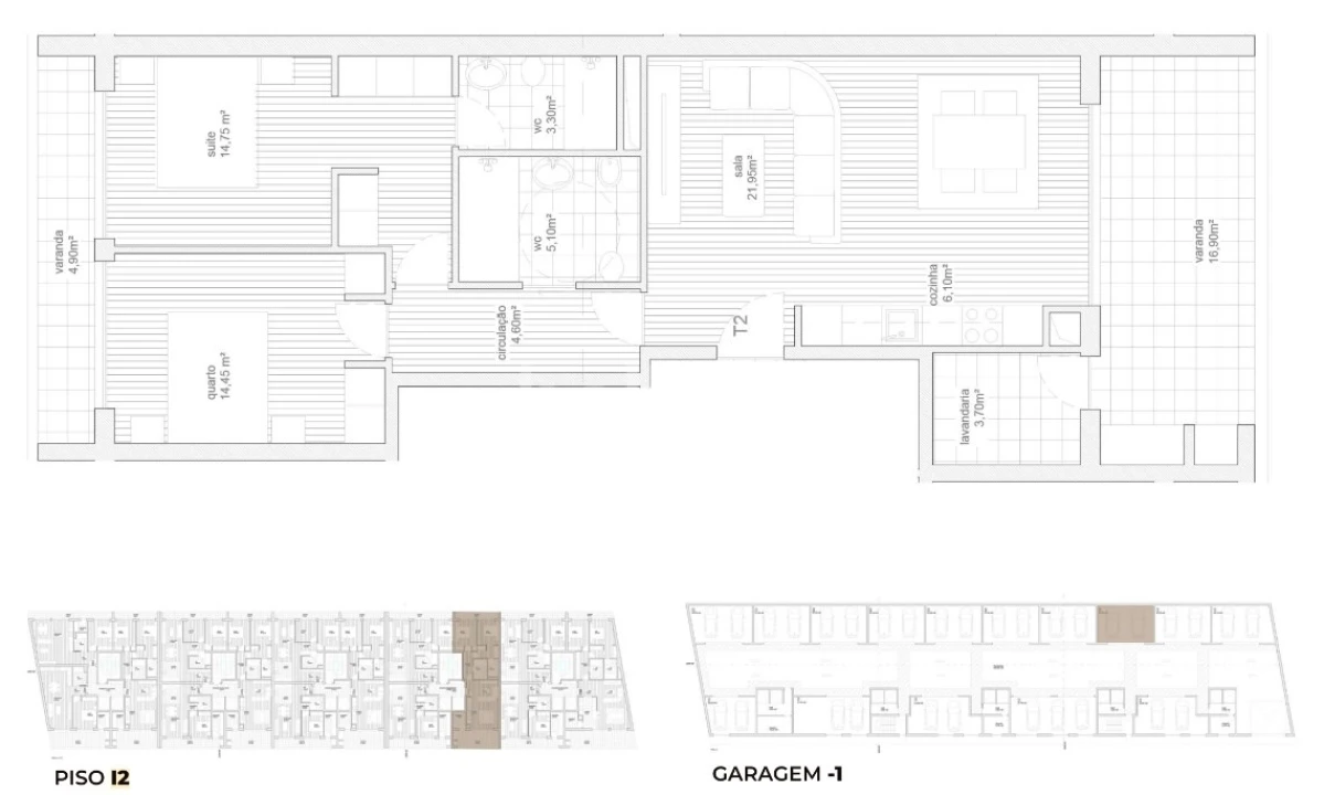 Apartamento T2 para Venda em Vila Nova de Cerveira e Lovelhe Foto 21