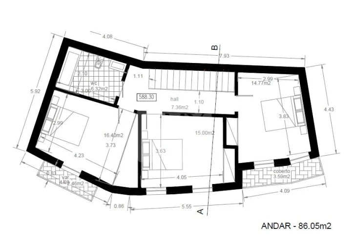 Moradia T3 para Venda em Alijo Foto 6