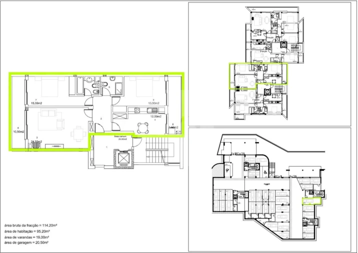Apartamento T2 para ced. p. contratual em Nossa Senhora da Conceição, São Pedro e São Dinis Foto 14