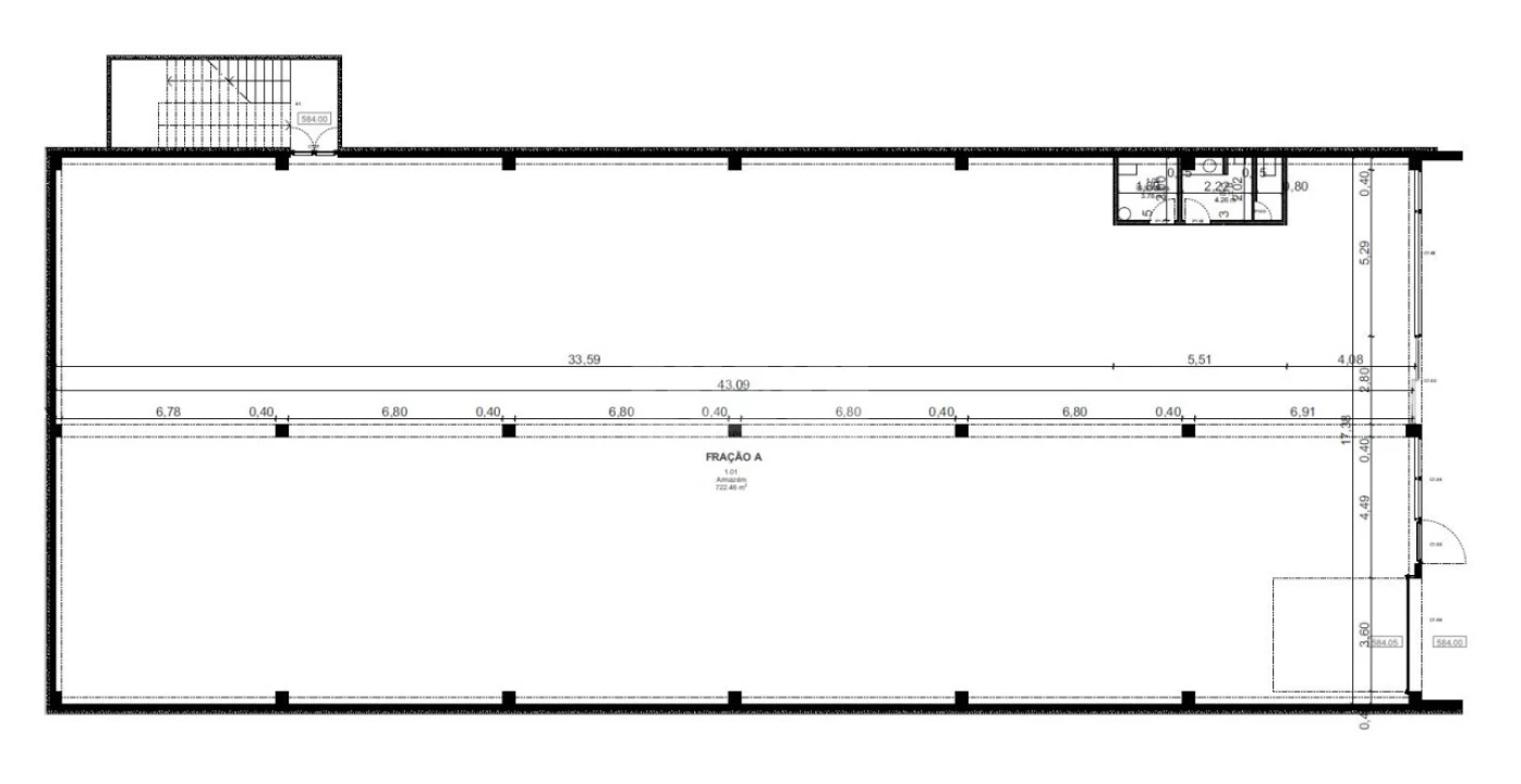 Armazém para Arrendamento em Constantim e Vale de Nogueiras Foto 17