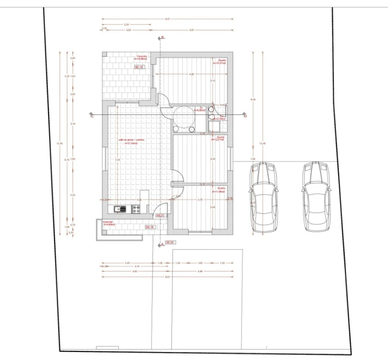Terreno para Venda em Pousaflores Planta 4