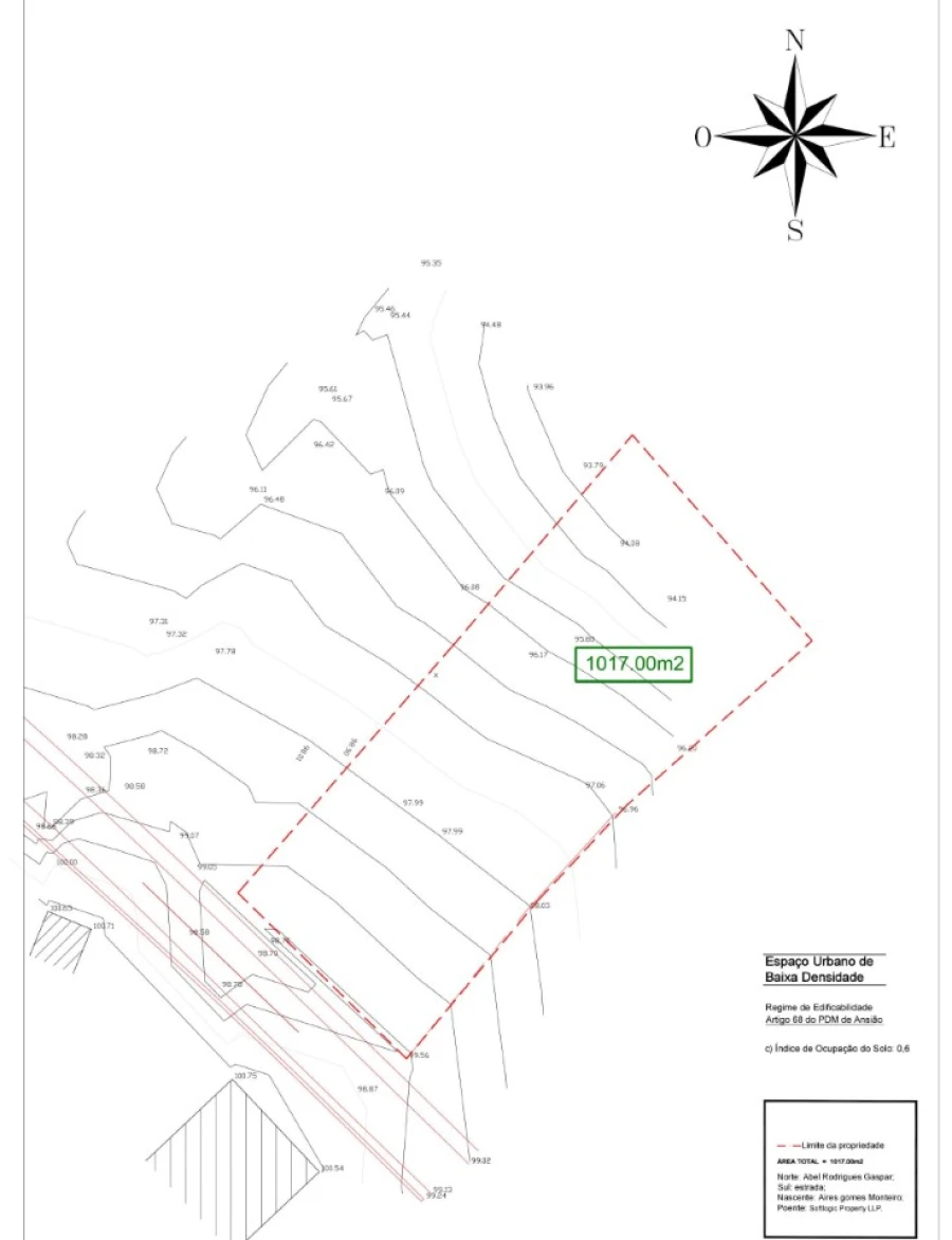 Terreno para Venda em Pousaflores Planta 1